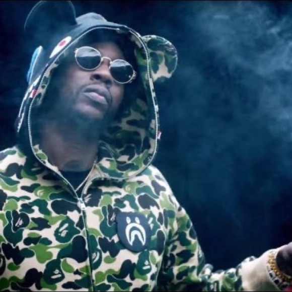 Bape x Bearbrick ABC Camo Hoodie - Picture 9 of 9